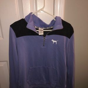 Quarter Zip Pink sweatshirt